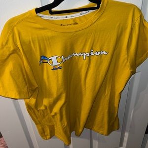 Yellow champion shirt